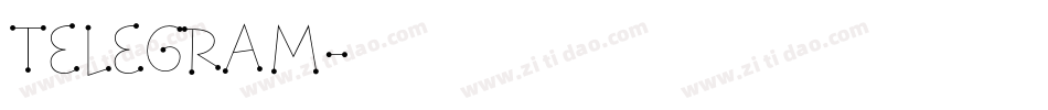 TELEGRAM字体转换