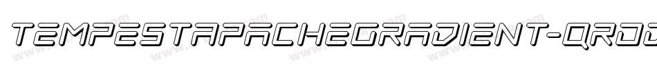 TempestApacheGradient-qrDd字体转换 TempestApacheGradient-qrDd字体转换