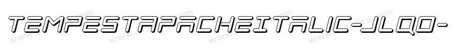 TempestApacheItalic-jlqO字体转换 TempestApacheItalic-jlqO字体转换