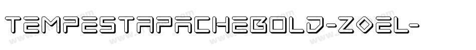 TempestApacheBold-Z0el字体转换 TempestApacheBold-Z0el字体转换