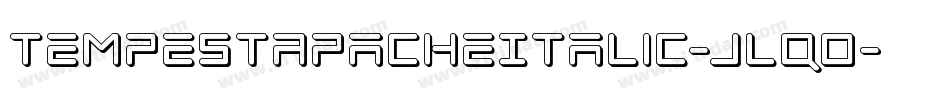 TempestApacheItalic-jlqO字体转换 TempestApacheItalic-jlqO字体转换