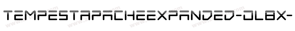 TempestApacheExpanded-Dl8x字体转换 TempestApacheExpanded-Dl8x字体转换