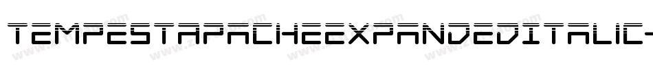 TempestApacheExpandedItalic-AV1D字体转换 TempestApacheExpandedItalic-AV1D字体转换