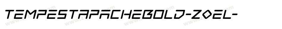 TempestApacheBold-Z0el字体转换 TempestApacheBold-Z0el字体转换