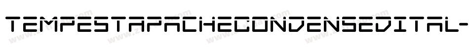 TempestApacheCondensedItal-pYOv字体转换 TempestApacheCondensedItal-pYOv字体转换