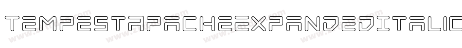 TempestApacheExpandedItalic-AV1D字体转换 TempestApacheExpandedItalic-AV1D字体转换