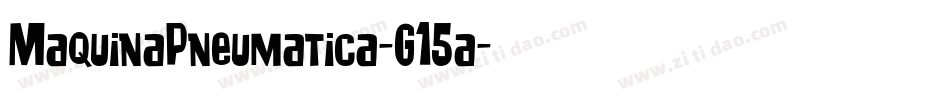 MaquinaPneumatica-G15a字体转换
