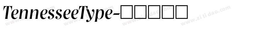 TennesseeType字体转换