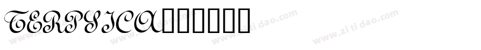 TERPSICA字体转换