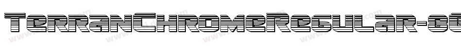 TerranChromeRegular-8GOM字体转换
