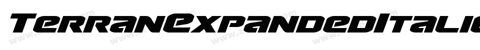TerranExpandedItalic-lvxV字体转换