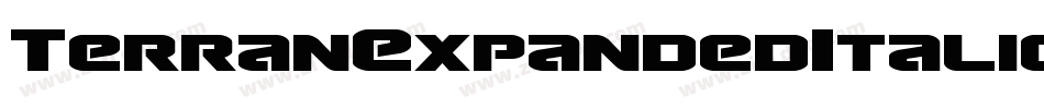 TerranExpandedItalic-lvxV字体转换