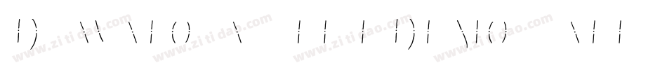 DjavalocaInlineDemoItalic-d9nR6字体转换
