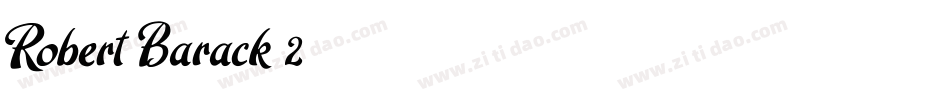 Robert-Barack-2字体转换