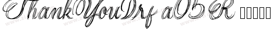 ThankYouDrf-aO5R字体转换