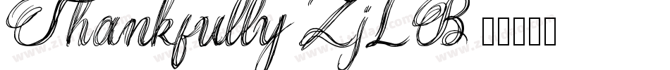 Thankfully-ZjLB字体转换