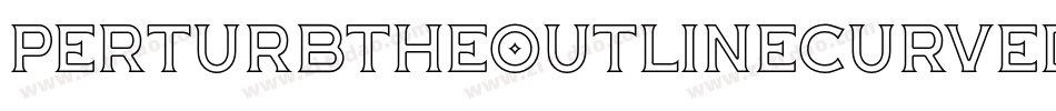 PerturbTheOutlineCurved-OOP4字体转换