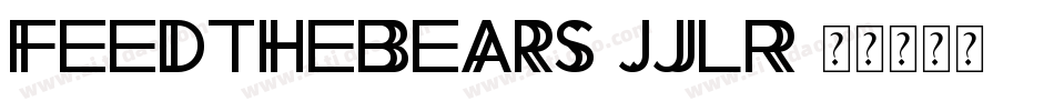 FeedTheBears-jJLR字体转换