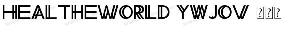 HealTheWorld-ywjoV字体转换