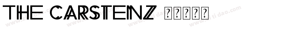 The-Carstenz字体转换