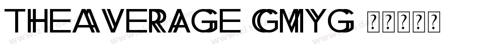 TheAverage-GMyg字体转换