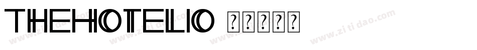 TheHotelio字体转换