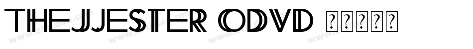 TheJjester-ODvd字体转换