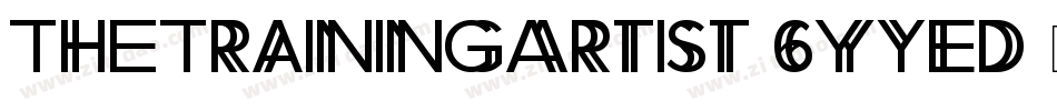 TheTrainingArtist-6YyED字体转换