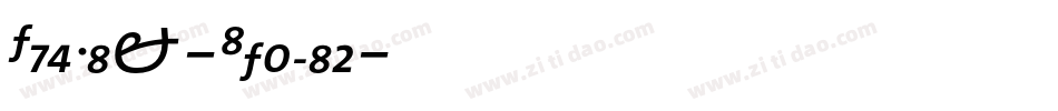 TheMix-Italic字体转换