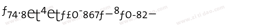 TheMixExtraLight-Italic字体转换