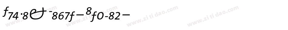 TheMixLight-Italic字体转换