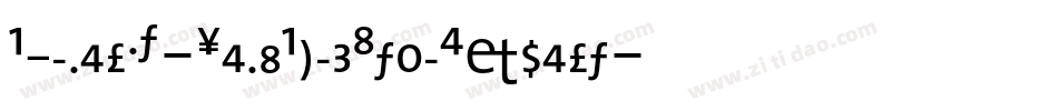 BulmerMT-SemiBoldItalExpert字体转换