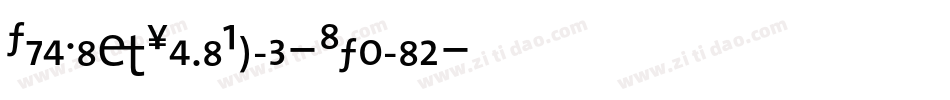 TheMixSemiBold-Italic字体转换