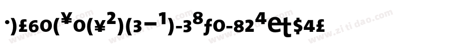 MorganSansCond-BoldItalicExpert字体转换