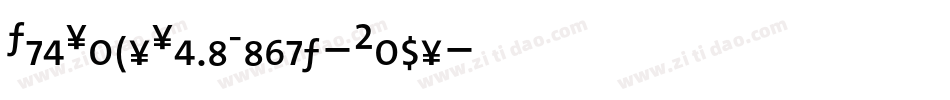 TheSansSemiLight-Caps字体转换