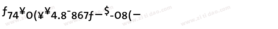 TheSansSemiLight-Plain字体转换