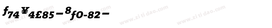 TheSerif-Italic字体转换