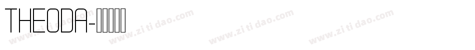 THEODA字体转换