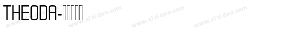 THEODA字体转换
