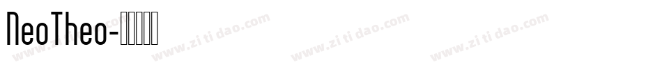 NeoTheo字体转换