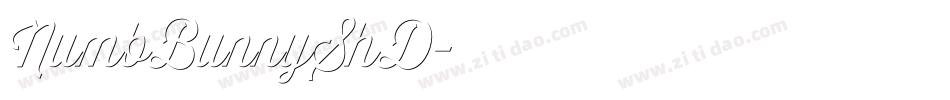 NumbBunnyShD字体转换