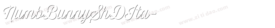 NumbBunnyShDIta字体转换