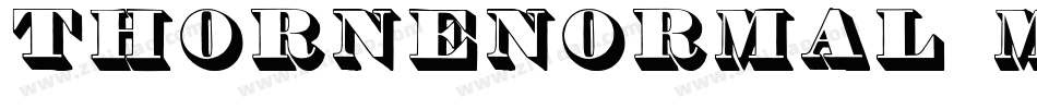 ThorneNormal-MAlP字体转换