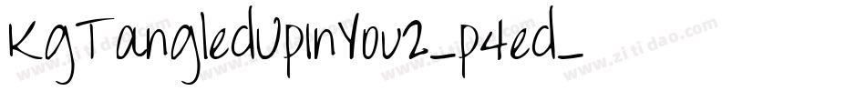 KgTangledUpInYou2-p4ed字体转换