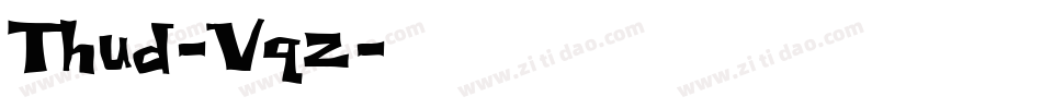 Thud-Vqz字体转换