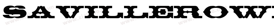 SavilleRowNbp-Vgex字体转换