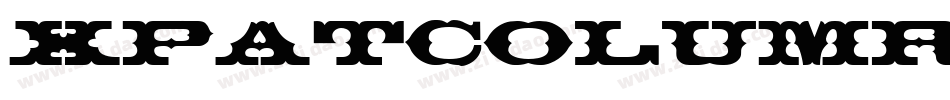 XPatColumRow字体转换