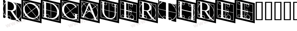 RodgauerThree字体转换