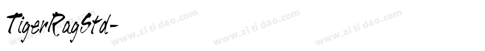 TigerRagStd字体转换