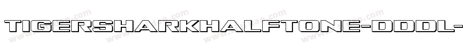 TigersharkHalftone-dDdl字体转换